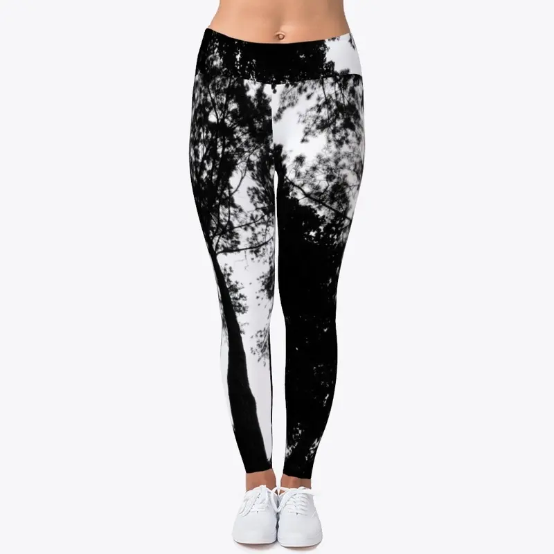 Tree Print-Leggings